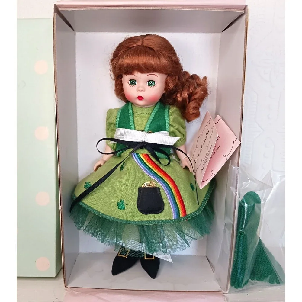 MADAME ALEXANDER Pot of Gold 8 in Collectible Irish Doll 39260 Original Box NRFB
